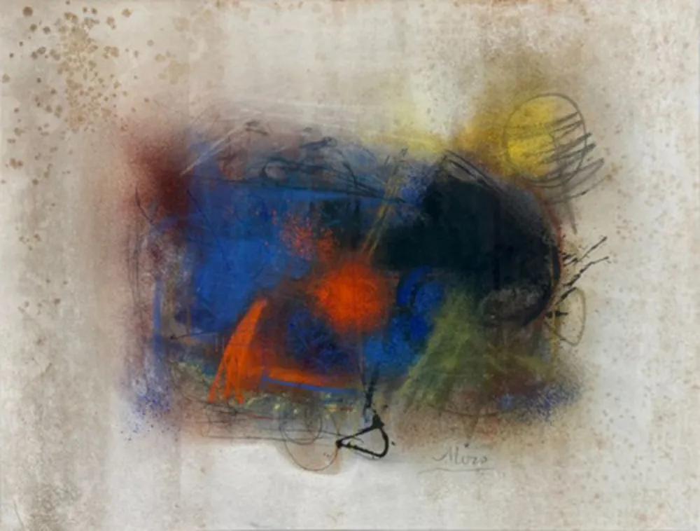 Многоэкземплярное Произведение Miró - Untitled (Cosmic Bloom)