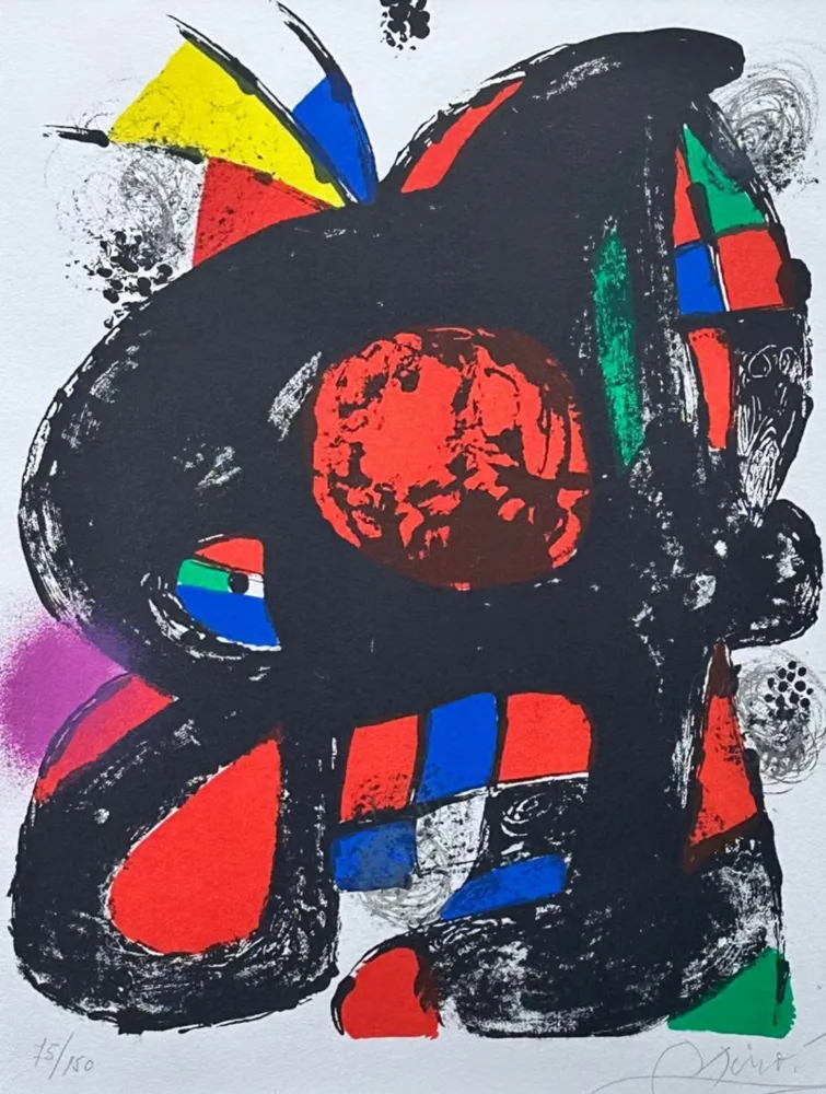 Литография Miró - Untitled, from Joan Miró Lithographs IV