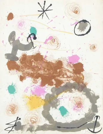 Литография Miró - Untitled (from Quelques Fleurs Pour Des Amis)