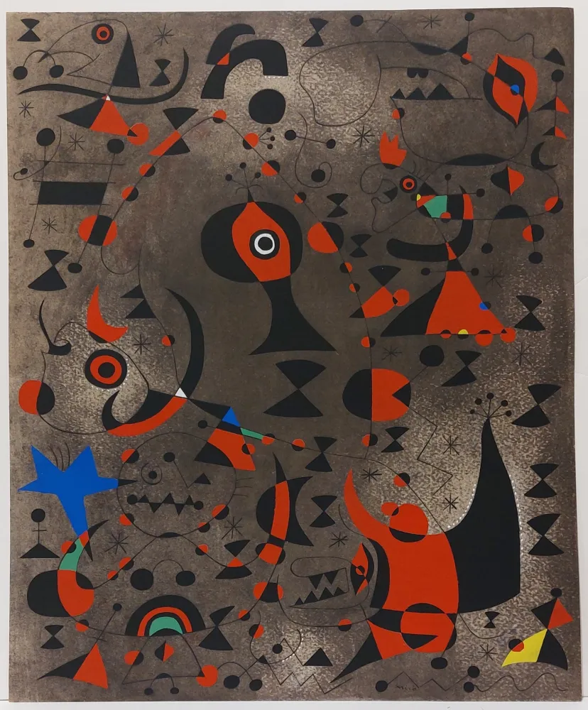 Трафарет Miró - Vers l'arc-en-ciel (Constellations) 