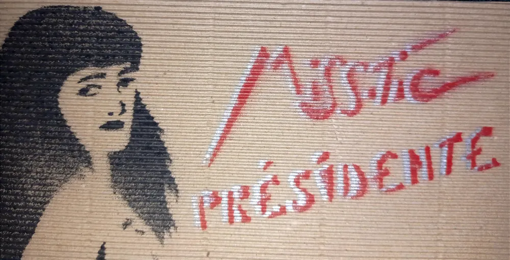 Сериграфия Miss.tic - MISS.TIC PRÉSIDENTE, 1994 - Livre d'artiste signée avec 12 serigraphies, Hand-signed