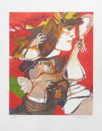 Литография Mitaras - Sans tire