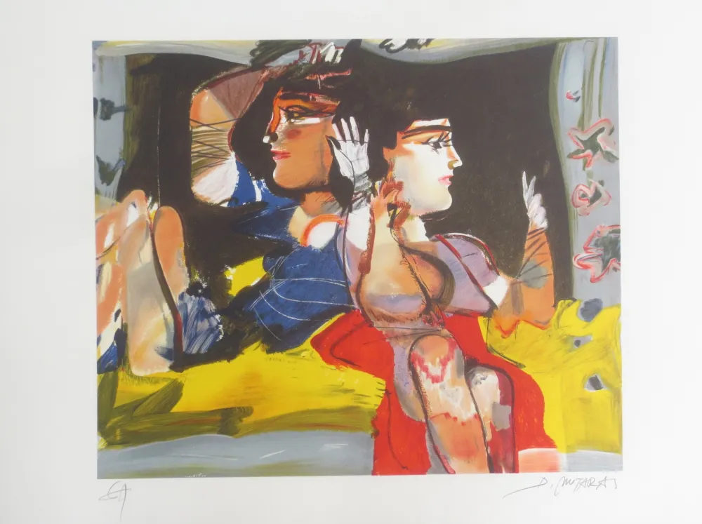 Литография Mitaras - Sans titre