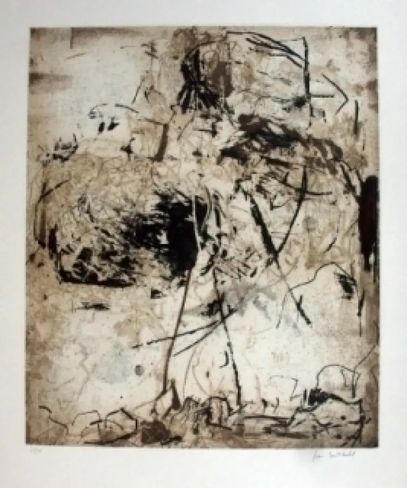 Офорт И Аквитанта Mitchell - Sunflowers 6