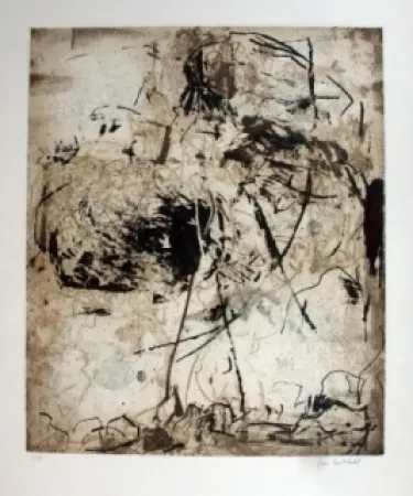 Офорт И Аквитанта Mitchell - Sunflowers 6