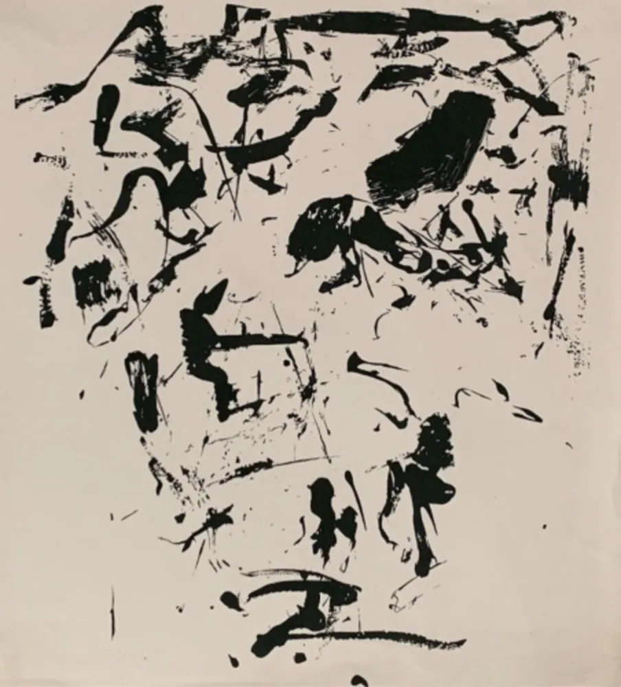 Сериграфия Mitchell - Untitled (The Poems), ca
