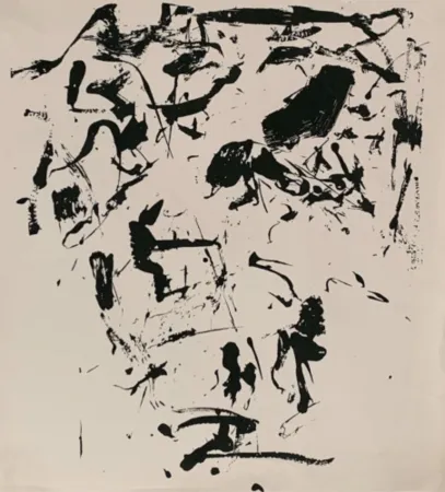 Сериграфия Mitchell - Untitled (The Poems), ca
