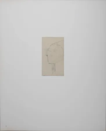 Литография Modigliani - Portrait de Béatrice Hastings