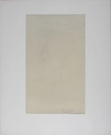 Литография Modigliani - Portrait de Blaise Cendrars