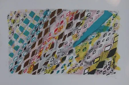 Литография Moncada - Senza titolo