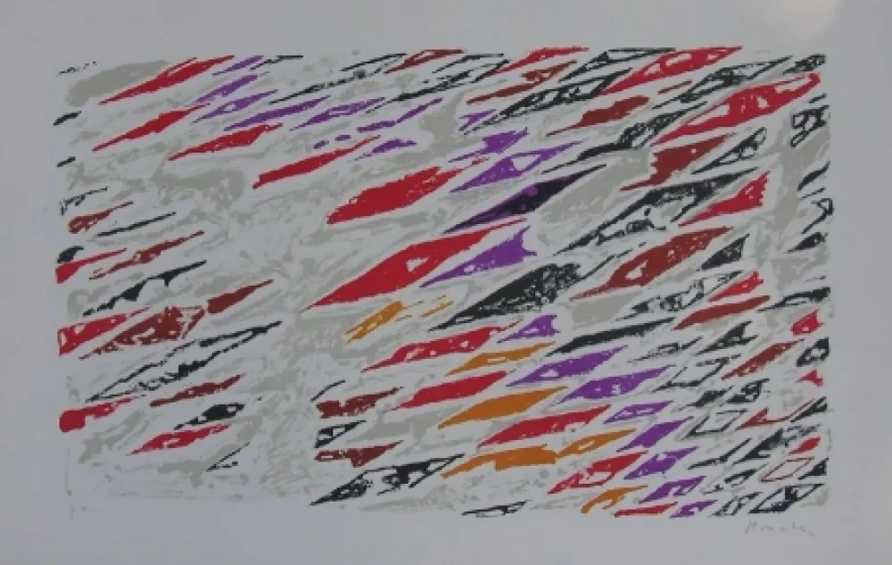 Литография Moncada - Senza titolo