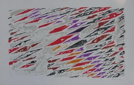 Литография Moncada - Senza titolo