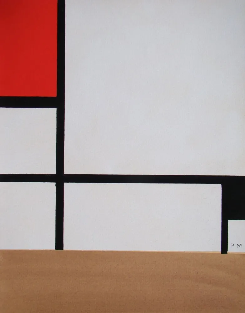 Трафарет Mondrian - Composition