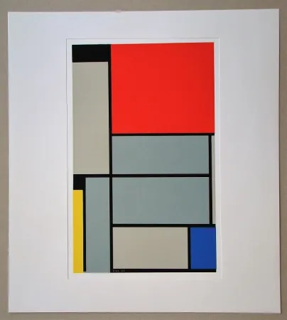 Сериграфия Mondrian - Tableau I. - 1921