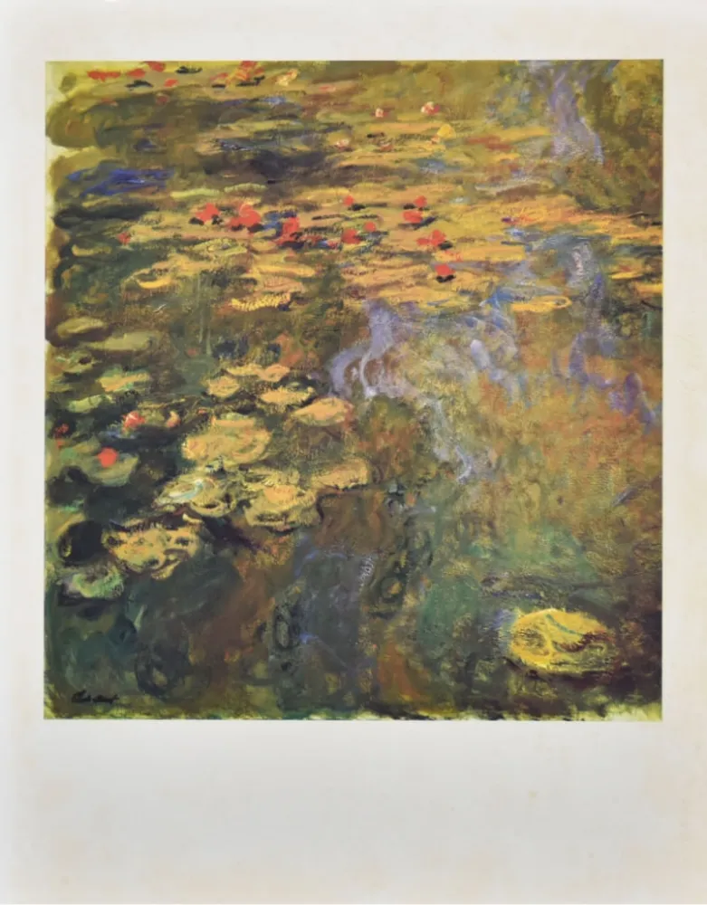 Литография Monet - Le Bassin aux Nymphéas