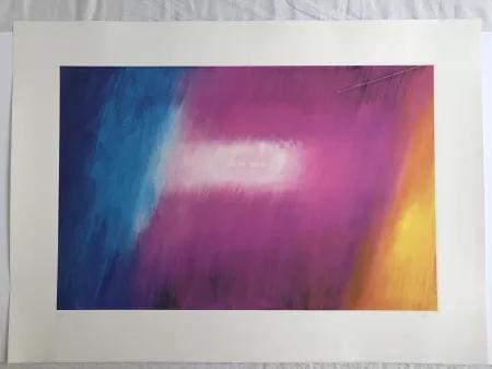 Сериграфия Monory - Fuite n° 7 - Nulle part