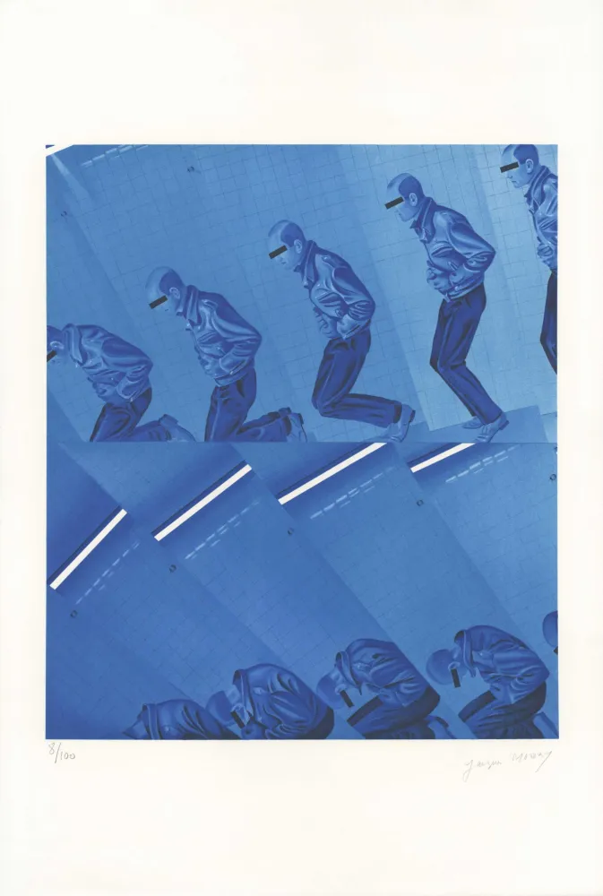 Литография Monory - Meurtre n°5