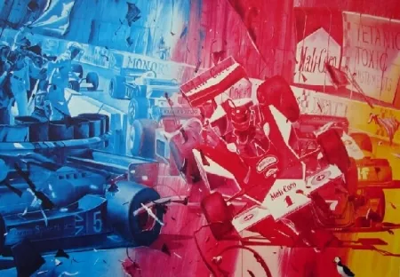 Сериграфия Monory - Tetanic toxic