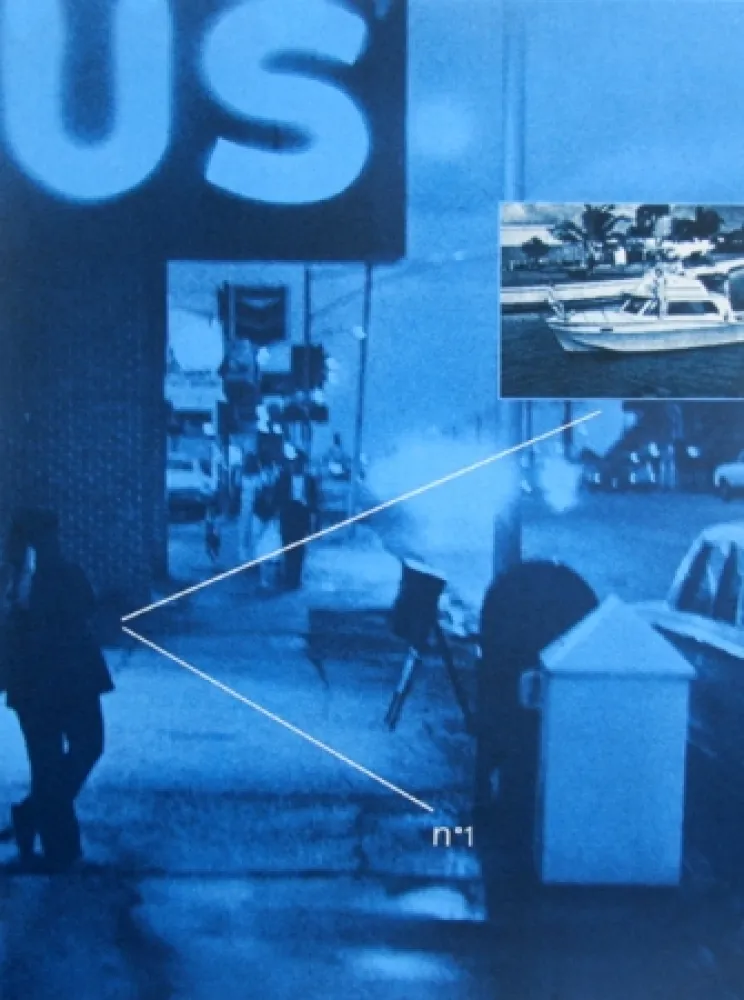 Сериграфия Monory - US No. 1 from the USA Series