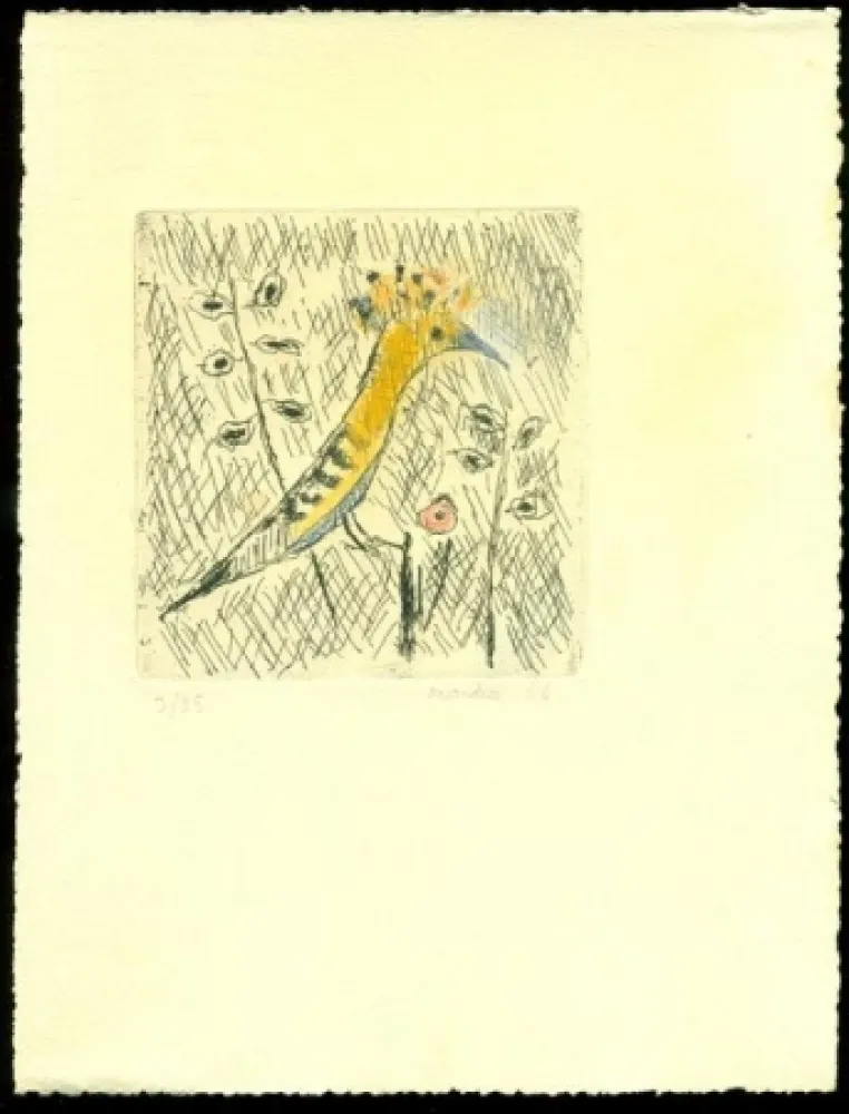 Офорт Montale  - Senza titolo