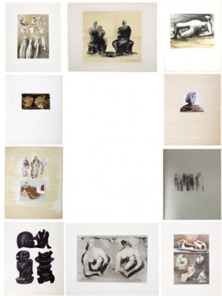 Многоэкземплярное Произведение Moore - Collection of 10 Prints
