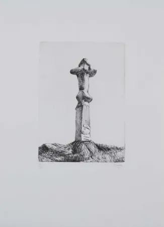 Офорт Moore - Glenkiln Cross