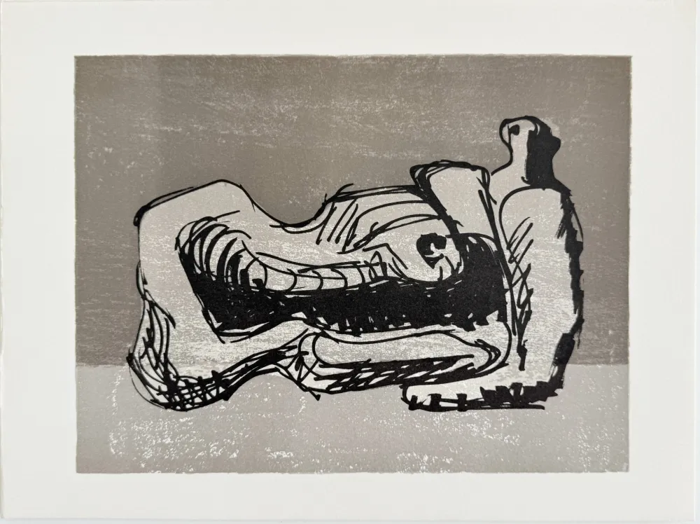 Литография Moore - Hommage à San Lazzaro