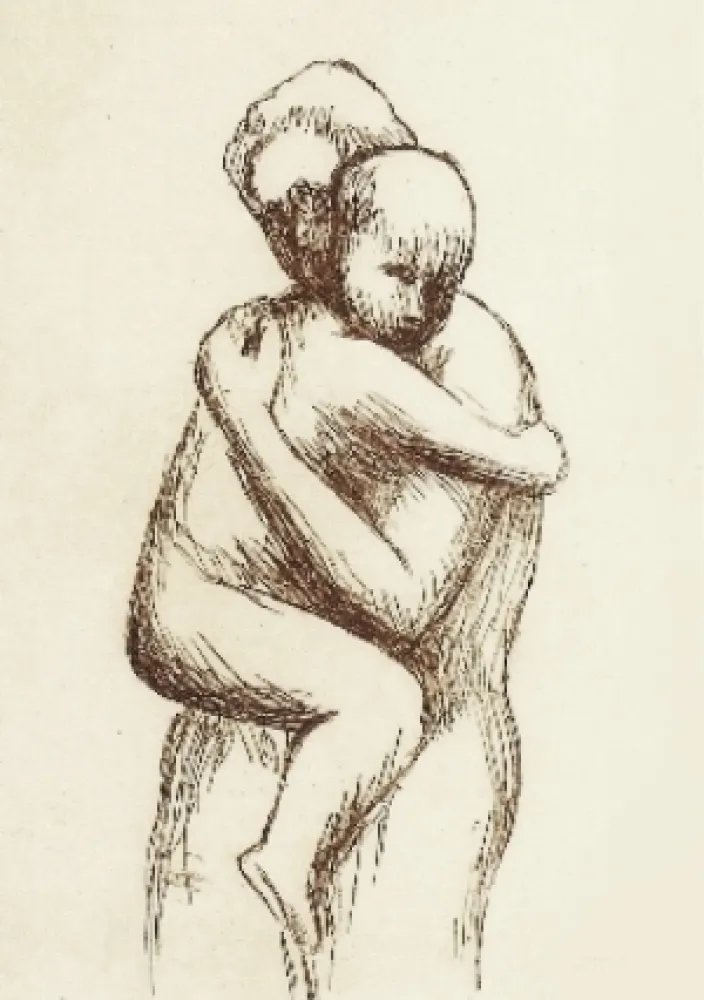 Гравюра Moore - Mothe & Child XXX