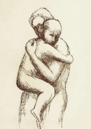 Гравюра Moore - Mothe & Child XXX