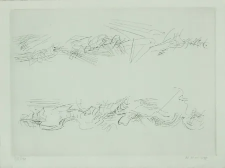 Гравюра Moore - Projects for Hill Sculpture