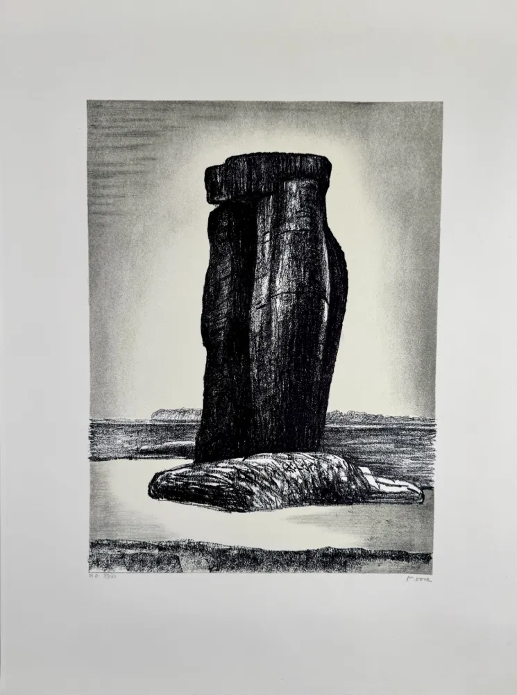 Литография Moore - Stonehenge Pl. 8 