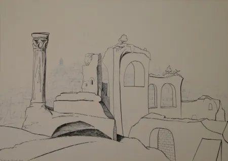 Монотип Moos - Römische Erinnerung