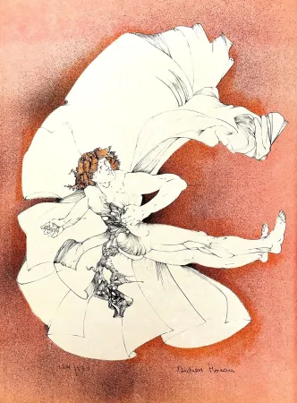 Литография Moreau - Sans Titre