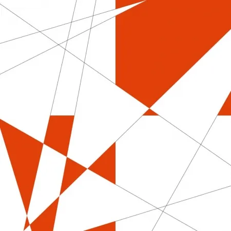 Литография Morellet -  pi & plis