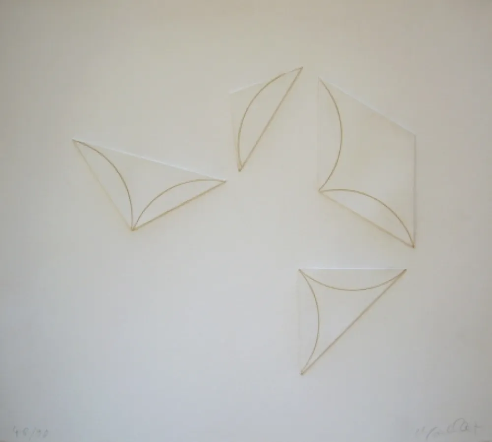 Гравюра Morellet - Sans titre