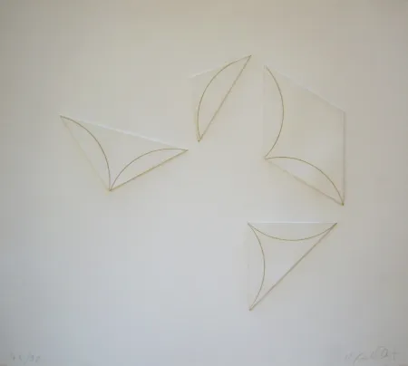 Гравюра Morellet - Sans titre