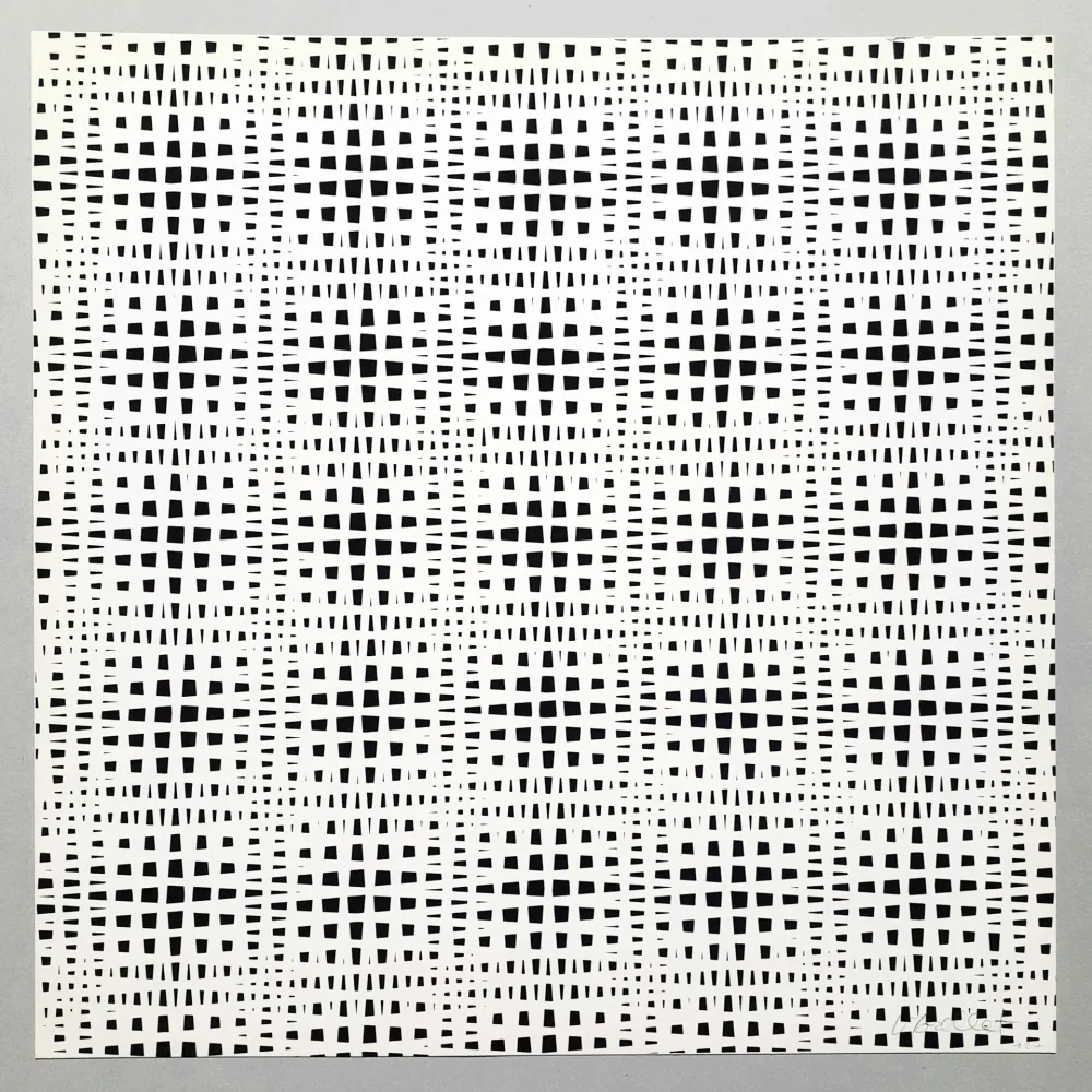 Сериграфия Morellet - Senza titolo