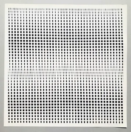 Сериграфия Morellet - Senza titolo