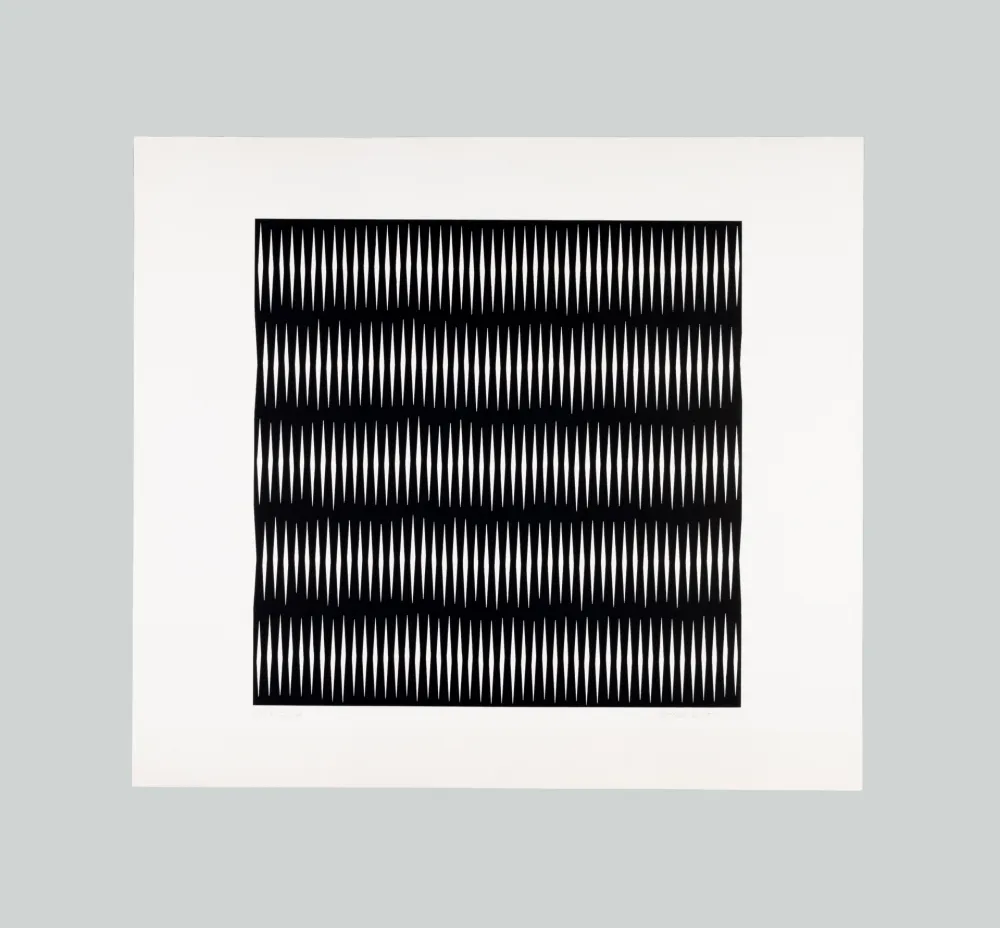 Сериграфия Morellet - Senza titolo