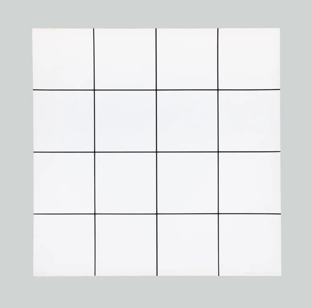 Сериграфия Morellet - Tavola 2