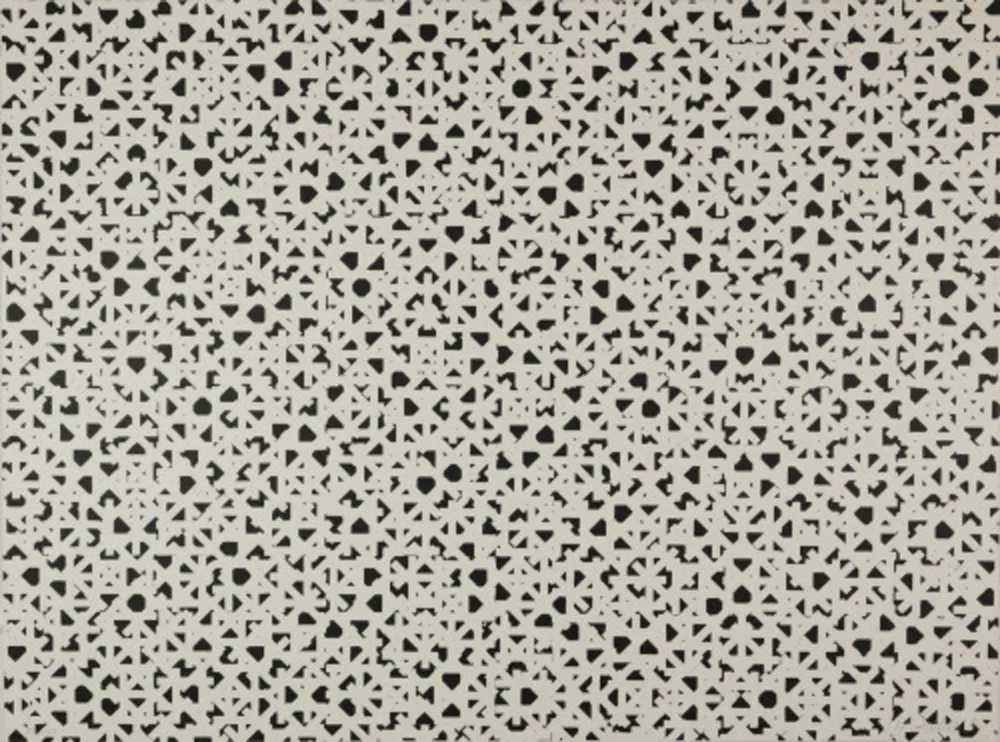 Сериграфия Morellet - Trames