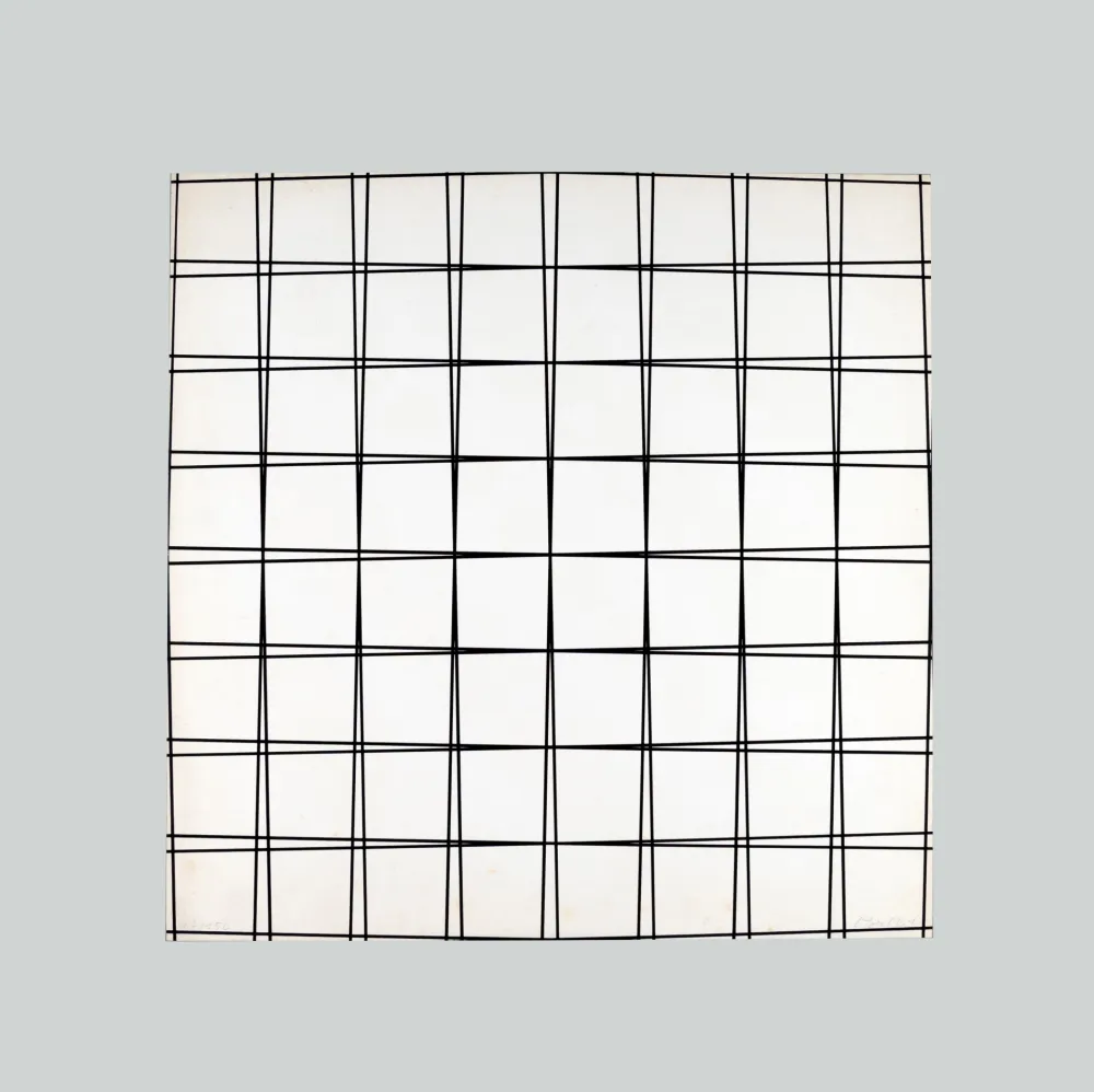 Сериграфия Morellet - Trames