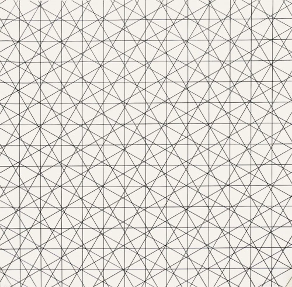 Литография Morellet - Untitled