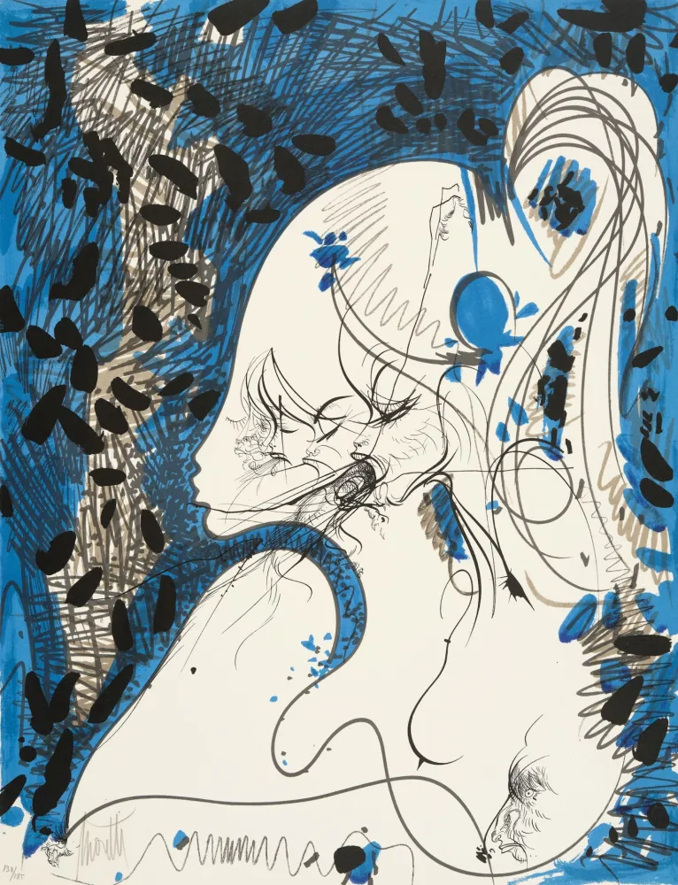 Иллюстрированная Книга Moretti - La Rue Saint-Denis. 