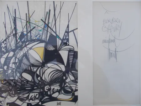 Литография Moretti - Le champ des sphères