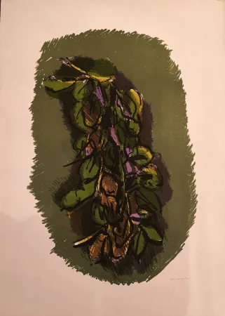 Литография Morlotti - Foglie