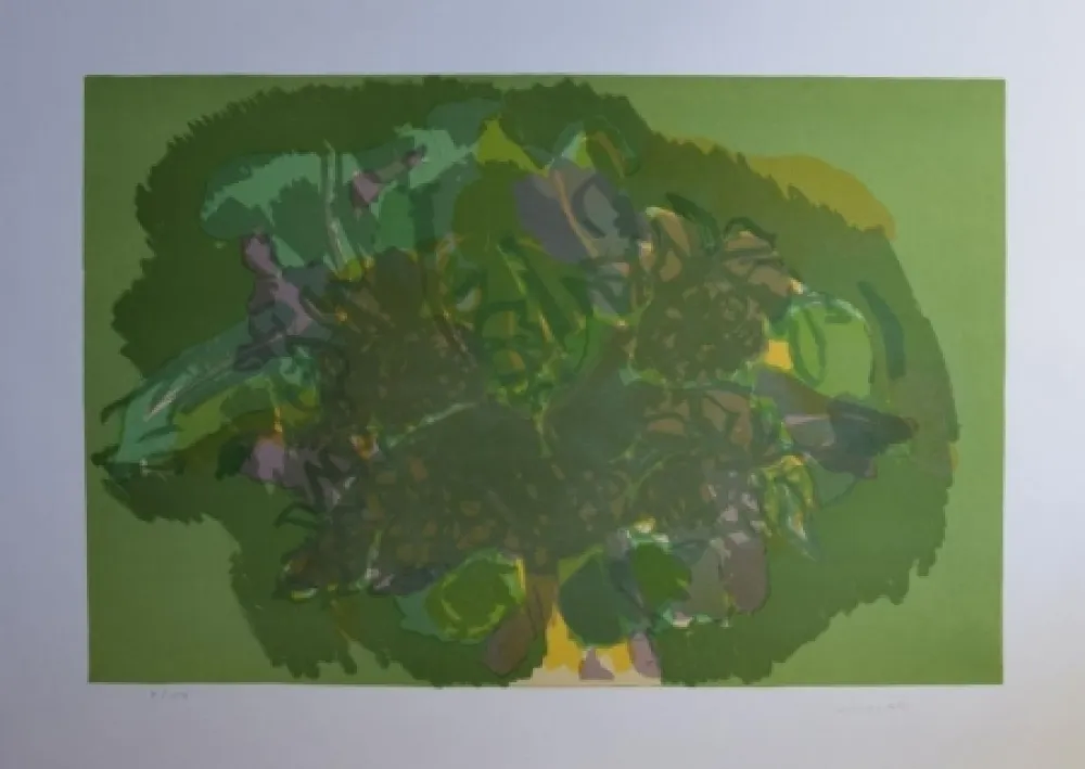 Литография Morlotti - Senza titolo