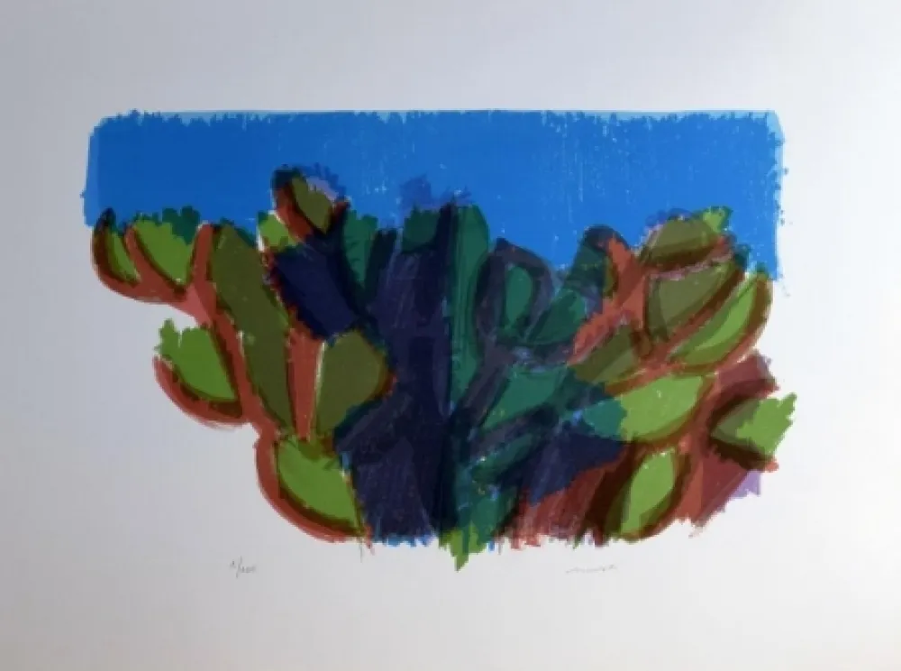 Литография Morlotti - Senza titolo