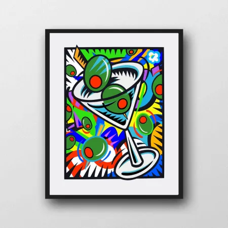 Сериграфия Morris - Quarantini