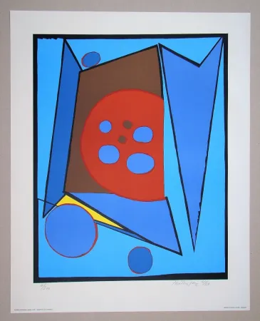 Литография Mortensen - Monte d'Oro 1961/69